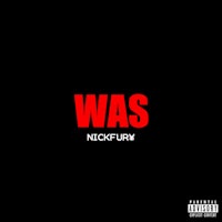 a black background with the words'was'on it