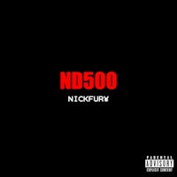 a black background with the words nd500 on it